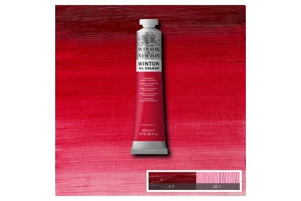 WINTON OIL COL 200ml Perm alizarin crimson (1) 468 i gruppen SPORT, FRITID & HOBBY / Hobby / Måla & Rita / Konstnärsfärger / Oljefärger hos TP E-commerce Nordic AB (A09028)