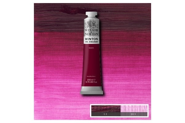 WINTON OIL COL 200 ml Magenta (28) 380 i gruppen SPORT, FRITID & HOBBY / Hobby / Måla & Rita / Konstnärsfärger / Oljefärger hos TP E-commerce Nordic AB (A09029)