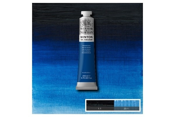 WINTON OIL COL 200 ml Prussian blue (33) 538 i gruppen SPORT, FRITID & HOBBY / Hobby / Måla & Rita / Konstnärsfärger / Oljefärger hos TP E-commerce Nordic AB (A09036)