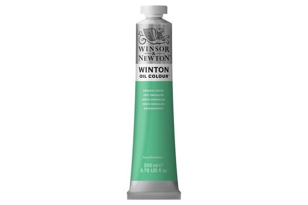 WINTON OIL COL 200 ml Emerald green (18) 241 i gruppen SPORT, FRITID & HOBBY / Hobby / Måla & Rita / Konstnärsfärger / Oljefärger hos TP E-commerce Nordic AB (A09037)