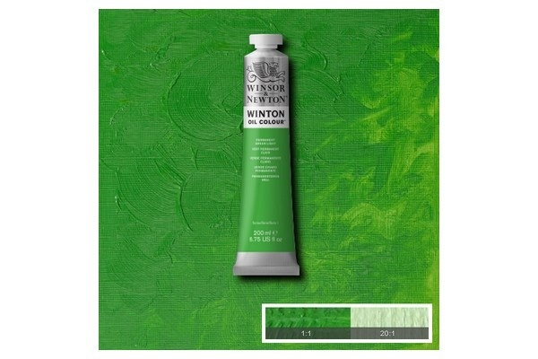 WINTON OIL COL 200 ml Perm green light (48) 483 i gruppen SPORT, FRITID & HOBBY / Hobby / Måla & Rita / Konstnärsfärger / Oljefärger hos TP E-commerce Nordic AB (A09038)