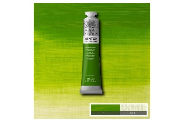 WINTON OIL COL 200 ml Chrome green hue (11) 145 i gruppen SPORT, FRITID & HOBBY / Hobby / Måla & Rita / Konstnärsfärger / Oljefärger hos TP E-commerce Nordic AB (A09039)