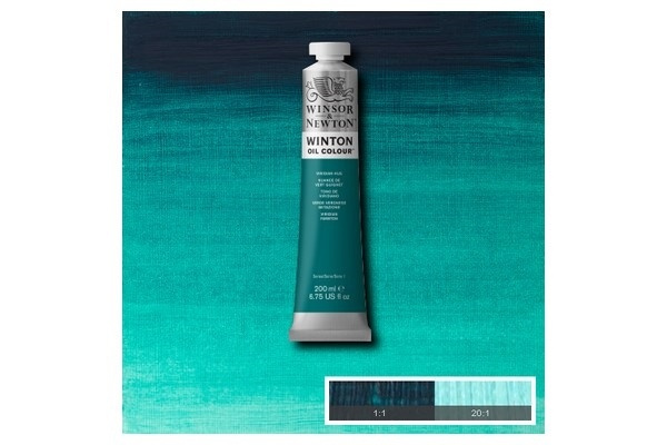 WINTON OIL COL 200 ml Viridian hue (43) 696 i gruppen SPORT, FRITID & HOBBY / Hobby / Måla & Rita / Konstnärsfärger / Oljefärger hos TP E-commerce Nordic AB (A09040)