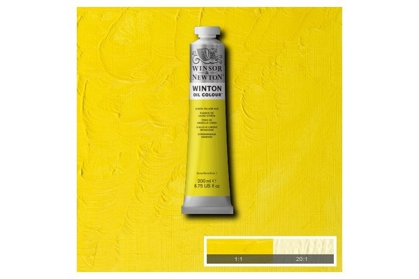 WINTON OIL COL 200 ml Lemon yellow hue (26) 346 i gruppen SPORT, FRITID & HOBBY / Hobby / Måla & Rita / Konstnärsfärger / Oljefärger hos TP E-commerce Nordic AB (A09041)