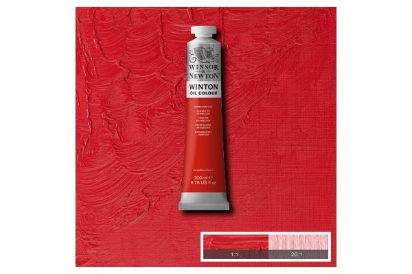 WINTON OIL COL 200 ml Vermilion hue (42) 682 i gruppen SPORT, FRITID & HOBBY / Hobby / Måla & Rita / Konstnärsfärger / Oljefärger hos TP E-commerce Nordic AB (A09051)