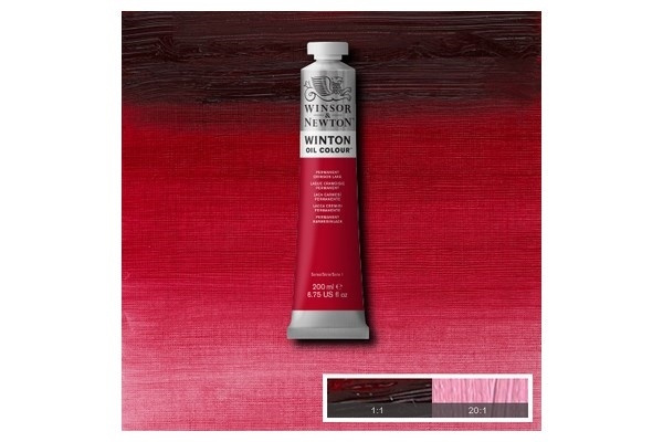 Winton Oil Col 200Ml (17) Perm Crimson Lake 478 i gruppen SPORT, FRITID & HOBBY / Hobby / Måla & Rita / Konstnärsfärger / Oljefärger hos TP E-commerce Nordic AB (A09054)