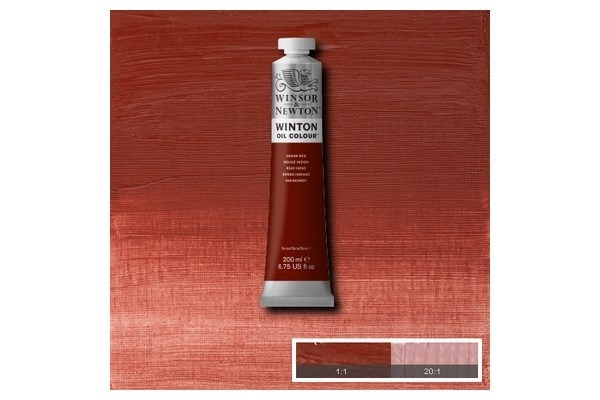 Winton Oil Col 200Ml (23) Indian Red 317 i gruppen SPORT, FRITID & HOBBY / Hobby / Måla & Rita / Konstnärsfärger / Oljefärger hos TP E-commerce Nordic AB (A09062)