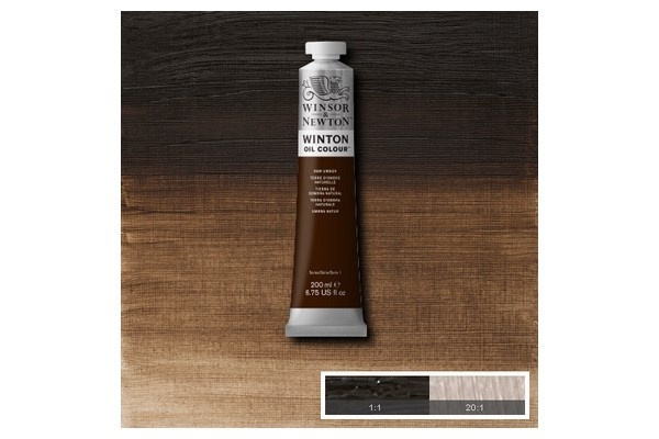 Winton Oil Col 200Ml (35) Raw Umber 554 i gruppen SPORT, FRITID & HOBBY / Hobby / Måla & Rita / Konstnärsfärger / Oljefärger hos TP E-commerce Nordic AB (A09066)