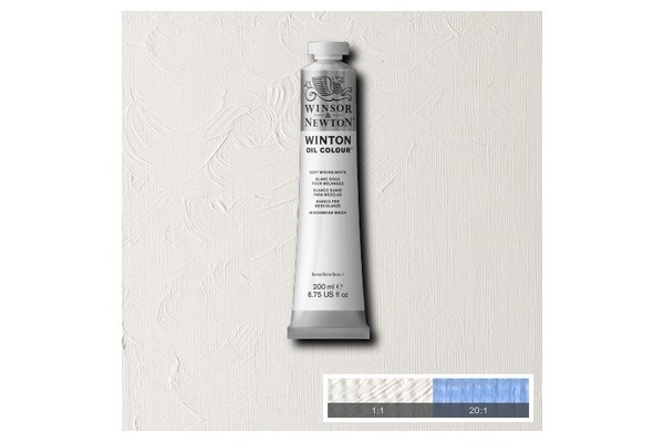 Winton Oil Col 200Ml (77) Soft Mixing White 415 i gruppen SPORT, FRITID & HOBBY / Hobby / Måla & Rita / Konstnärsfärger / Oljefärger hos TP E-commerce Nordic AB (A09072)