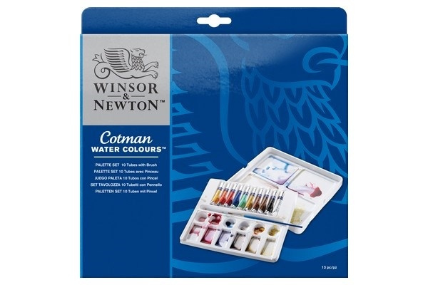 Cotman Water Color Palettset i gruppen SPORT, FRITID & HOBBY / Hobby / Måla & Rita / Konstnärsfärger / Akvarellfärger hos TP E-commerce Nordic AB (A09099)