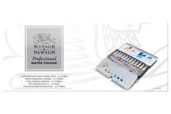 Professional Watercolour 12x5ml tuber i gruppen SPORT, FRITID & HOBBY / Hobby / Måla & Rita / Konstnärsfärger / Akvarellfärger hos TP E-commerce Nordic AB (A09170)