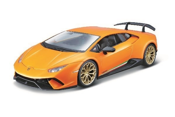 Lamborghini Huracán Performante 1:24 metal. orange i gruppen LEKSAKER, BARN- & BABYPRODUKTER / Leksaker / Leksaksbilar & andra fordon hos TP E-commerce Nordic AB (A09220)