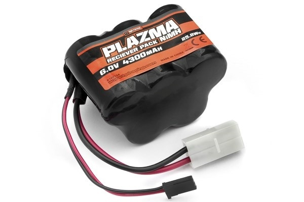 Plazma 6.0V 4300mAh NiMH Baja Receiver Battery i gruppen LEKSAKER, BARN- & BABYPRODUKTER / Radiostyrt / RC Batterier / NiMH / 6,0V hos TP E-commerce Nordic AB (A09495)