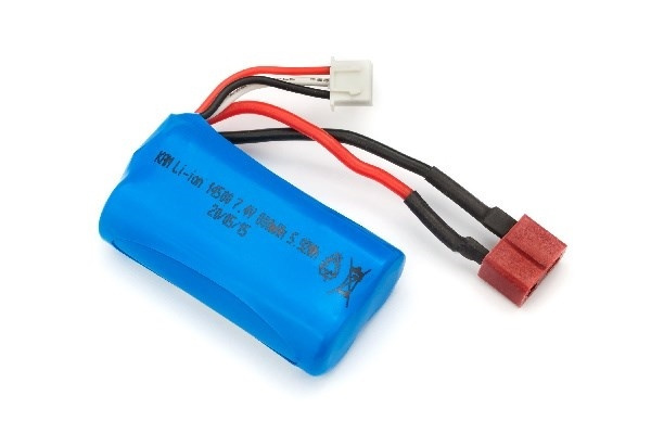 Battery Pack (Li-ion 7.4V, 800mAH), W/Dean Plug i gruppen LEKSAKER, BARN- & BABYPRODUKTER / Radiostyrt / RC Batterier / LiPo / 7,4V hos TP E-commerce Nordic AB (A09509)