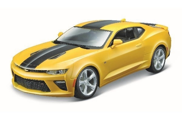 Chevrolet Camaro SS 2016 1:18 Gul i gruppen LEKSAKER, BARN- & BABYPRODUKTER / Leksaker / Leksaksbilar & andra fordon hos TP E-commerce Nordic AB (A09632)