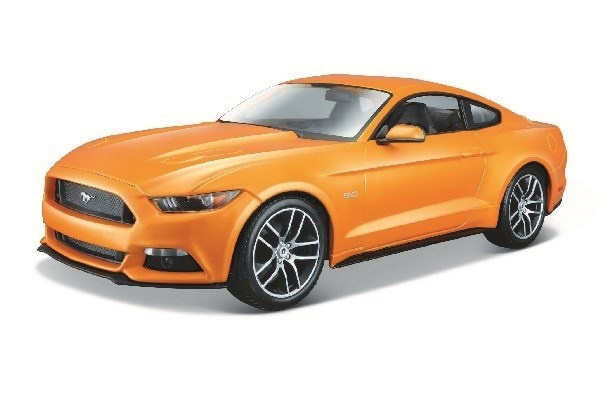 Ford Mustang GT 2015 1:18 Orange i gruppen LEKSAKER, BARN- & BABYPRODUKTER / Leksaker / Leksaksbilar hos TP E-commerce Nordic AB (A09642)
