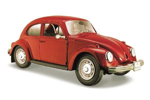 Volkswagen Beetle 1:24, Blandade färger i gruppen LEKSAKER, BARN- & BABYPRODUKTER / Leksaker / Leksaksbilar hos TP E-commerce Nordic AB (A09664)