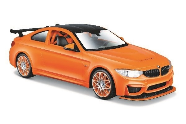 BMW M4 GTS 1:24 Metallic Orange i gruppen LEKSAKER, BARN- & BABYPRODUKTER / Leksaker / Leksaksbilar & andra fordon hos TP E-commerce Nordic AB (A09668)