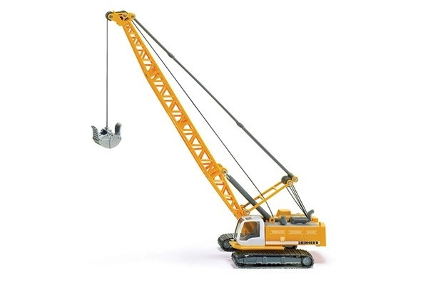 Kabelkran 1:87 Gul i gruppen LEKSAKER, BARN- & BABYPRODUKTER / Leksaker / Leksaksbilar & andra fordon hos TP E-commerce Nordic AB (A09988)