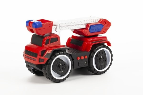Brandbil med Ljus och Ljud 22,7x10,5x13,7cm i gruppen LEKSAKER, BARN- & BABYPRODUKTER / Leksaker / Leksaksbilar & andra fordon hos TP E-commerce Nordic AB (A10075)