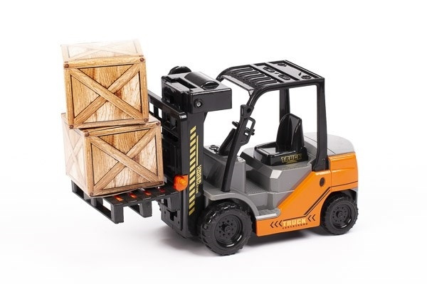 Gaffeltruck 28cm i gruppen LEKSAKER, BARN- & BABYPRODUKTER / Leksaker / Leksaksbilar & andra fordon hos TP E-commerce Nordic AB (A10078)
