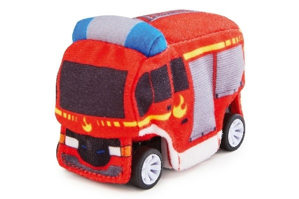 Mini Revellino Fire Truck pull back, Brandbil i gruppen LEKSAKER, BARN- & BABYPRODUKTER / Leksaker / Leksaksbilar & andra fordon hos TP E-commerce Nordic AB (A10103)