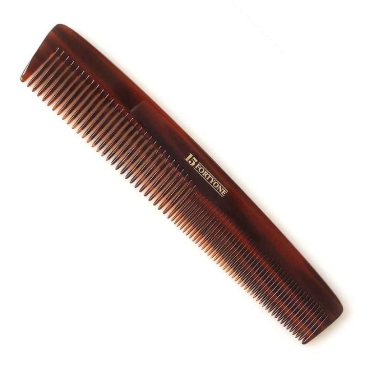 1541 London Dressing Hair Comb (Coarse/Fine Tooth) i gruppen SKÖNHET & HÄLSA / Hår & Styling / Rakning & Trimning / Skäggkammar & Rakborstar hos TP E-commerce Nordic AB (A10176)