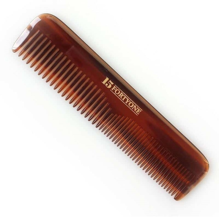 1541 London Pocket Comb (Coarse/Fine Tooth) i gruppen SKÖNHET & HÄLSA / Hår & Styling / Rakning & Trimning / Skäggkammar & Rakborstar hos TP E-commerce Nordic AB (A10182)