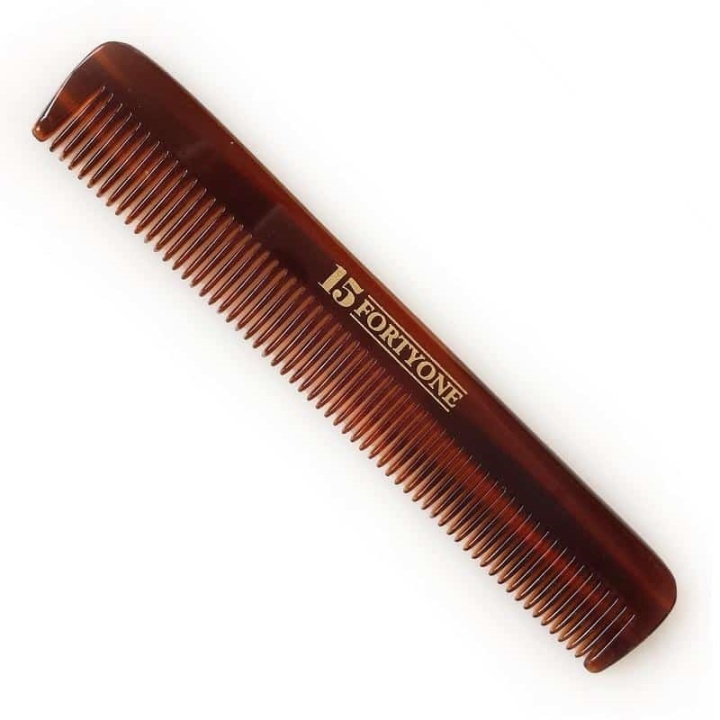 1541 London Pocket Hair Comb (Fine Tooth) i gruppen SKÖNHET & HÄLSA / Hår & Styling / Rakning & Trimning / Skäggkammar & Rakborstar hos TP E-commerce Nordic AB (A10183)