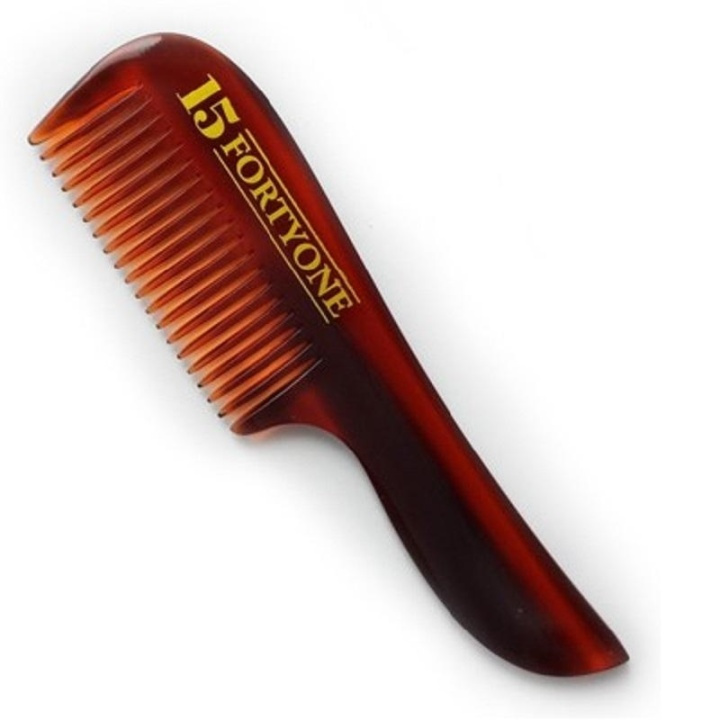 1541 London Pocket Size Moustache Comb i gruppen SKÖNHET & HÄLSA / Hår & Styling / Rakning & Trimning / Skäggkammar & Rakborstar hos TP E-commerce Nordic AB (A10187)