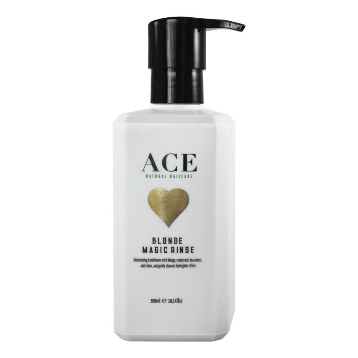 Ace Natural Haircare Blonde Magic Rinse 300ml i gruppen SKÖNHET & HÄLSA / Hår & Styling / Hårvårdsprodukter / Balsam hos TP E-commerce Nordic AB (A10194)