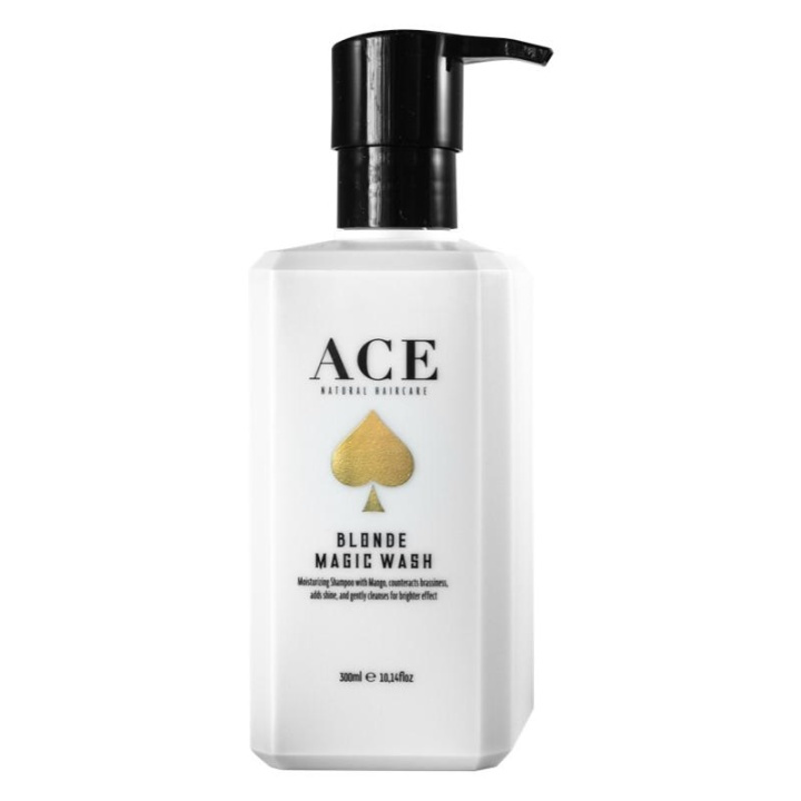 Ace Natural Haircare Blonde Magic Wash 300ml i gruppen SKÖNHET & HÄLSA / Hår & Styling / Hårvårdsprodukter / Schampo hos TP E-commerce Nordic AB (A10195)