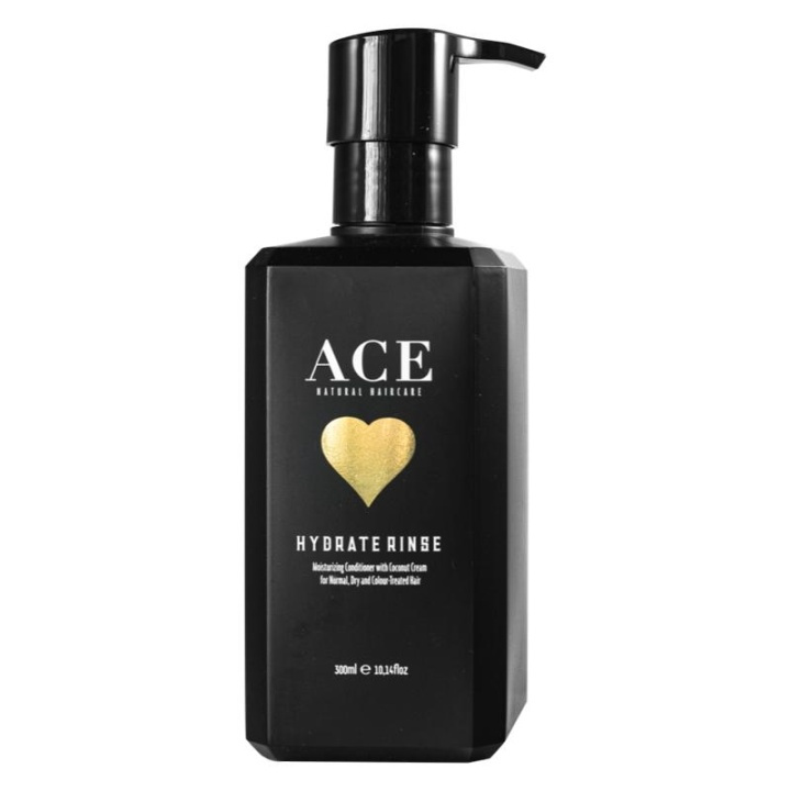 Ace Natural Haircare Hydrate Rinse 300ml i gruppen SKÖNHET & HÄLSA / Hår & Styling / Hårvårdsprodukter / Balsam hos TP E-commerce Nordic AB (A10197)