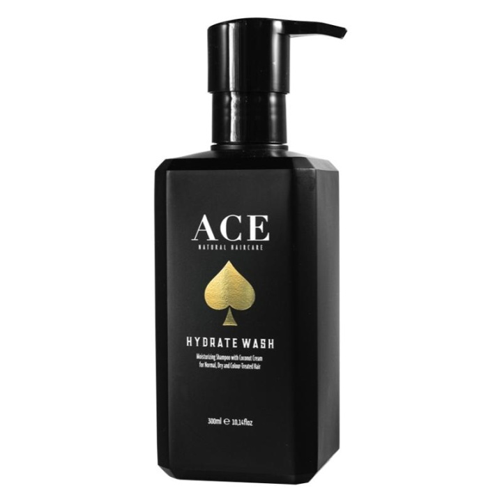 Ace Natural Haircare Hydrate Wash 300ml i gruppen SKÖNHET & HÄLSA / Hår & Styling / Hårvårdsprodukter / Schampo hos TP E-commerce Nordic AB (A10198)