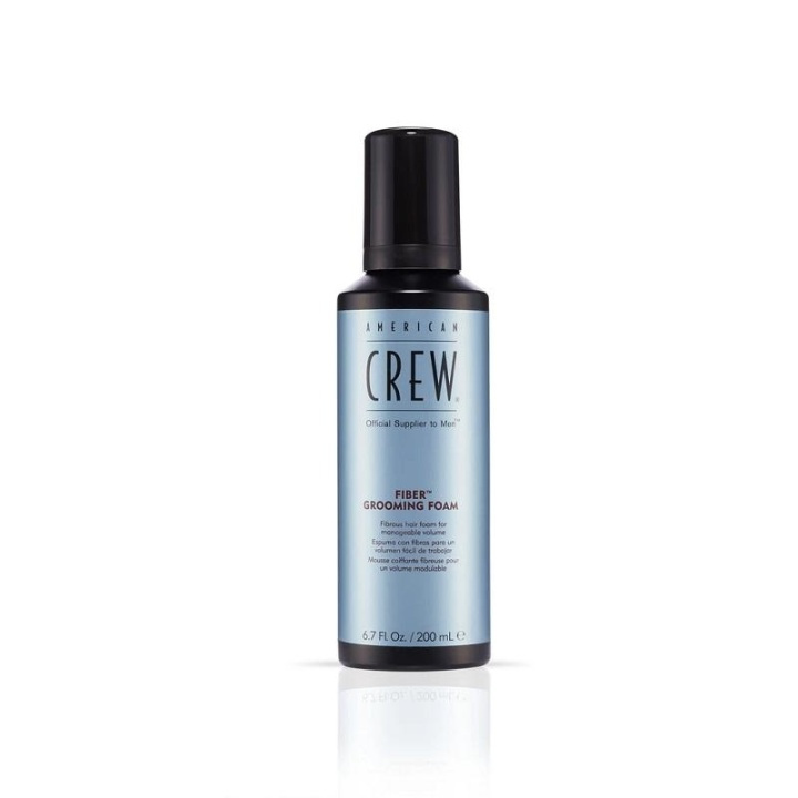 American Crew Fiber Grooming Foam 200ml i gruppen SKÖNHET & HÄLSA / Hår & Styling / Hårstylingprodukter / Hårmousse hos TP E-commerce Nordic AB (A10226)