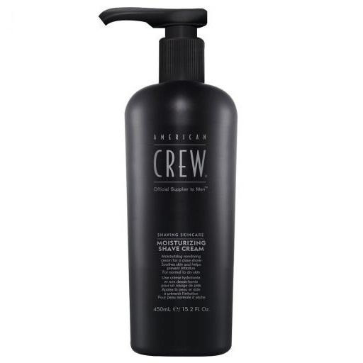 American Crew Moisturizing Shave Cream 450ml i gruppen SKÖNHET & HÄLSA / Hår & Styling / Rakning & Trimning / Rakhyvlar & Tillbehör hos TP E-commerce Nordic AB (A10230)