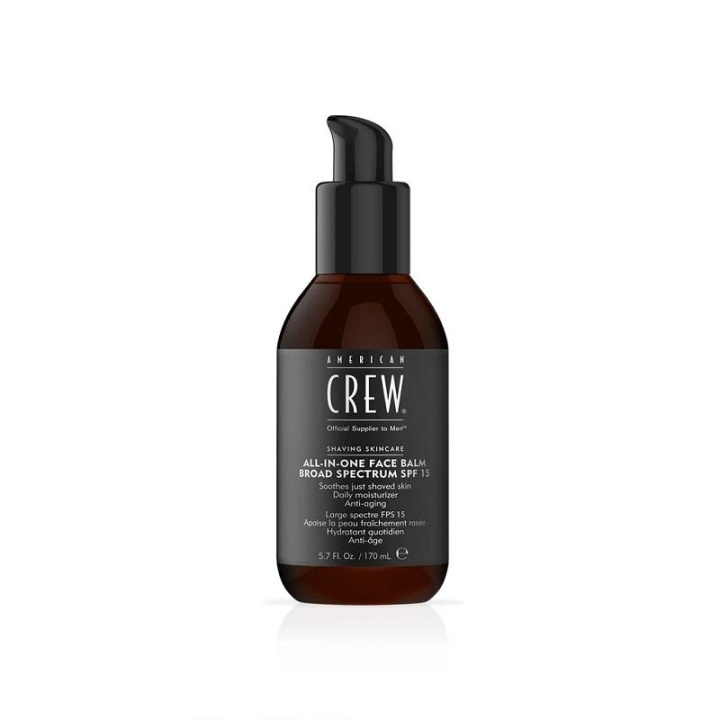 American Crew Shaving Skincare All-In-One Face Balm 170ml i gruppen SKÖNHET & HÄLSA / Hudvård / Ansiktsvård / Ansiktskräm hos TP E-commerce Nordic AB (A10232)