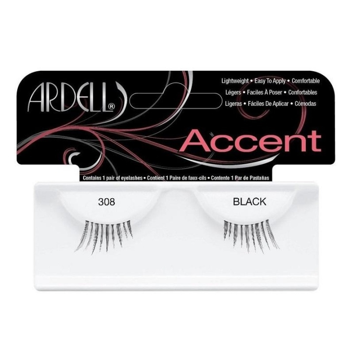 Ardell Accent Lashes 308 Black i gruppen SKÖNHET & HÄLSA / Makeup / Ögon & Ögonbryn / Lösögonfransar hos TP E-commerce Nordic AB (A10246)