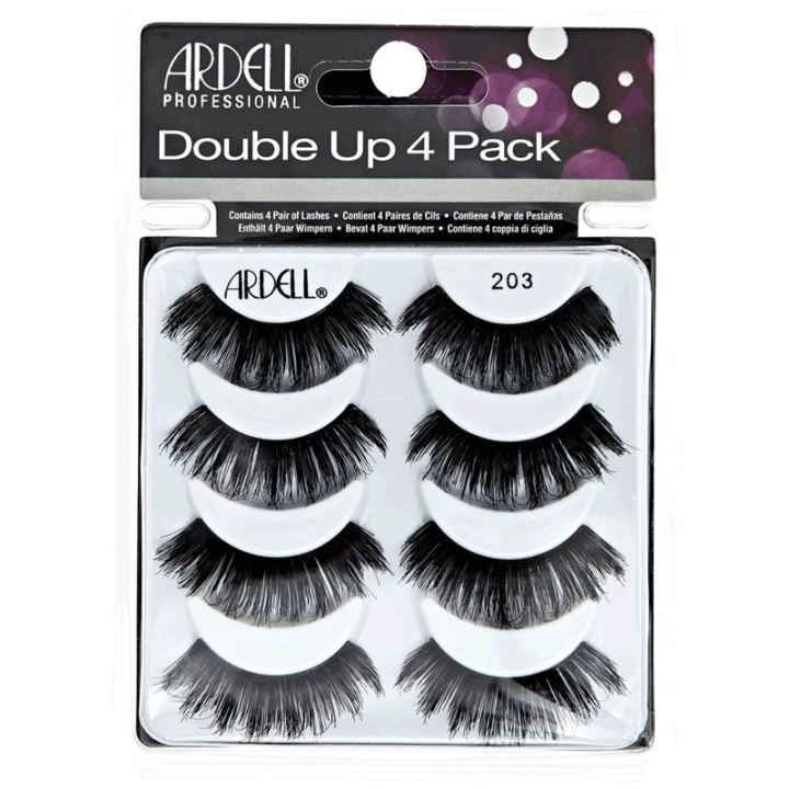 Ardell Double Up 4 Pack 203 i gruppen SKÖNHET & HÄLSA / Makeup / Ögon & Ögonbryn / Lösögonfransar hos TP E-commerce Nordic AB (A10255)