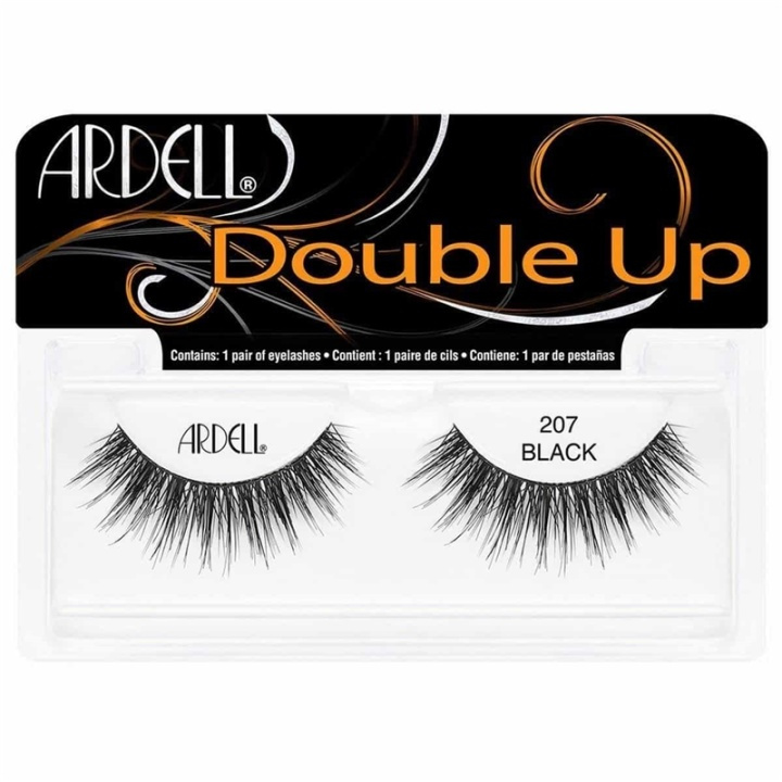 Ardell Double Up False Eyelashes Black 207 i gruppen SKÖNHET & HÄLSA / Makeup / Ögon & Ögonbryn / Lösögonfransar hos TP E-commerce Nordic AB (A10256)