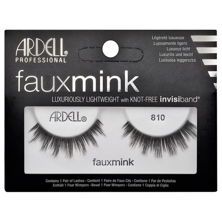 Ardell Faux Mink 810 i gruppen SKÖNHET & HÄLSA / Makeup / Ögon & Ögonbryn / Lösögonfransar hos TP E-commerce Nordic AB (A10265)