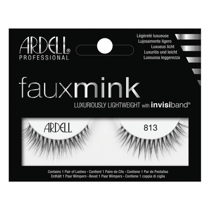 Ardell Faux Mink 813 i gruppen SKÖNHET & HÄLSA / Makeup / Ögon & Ögonbryn / Lösögonfransar hos TP E-commerce Nordic AB (A10267)