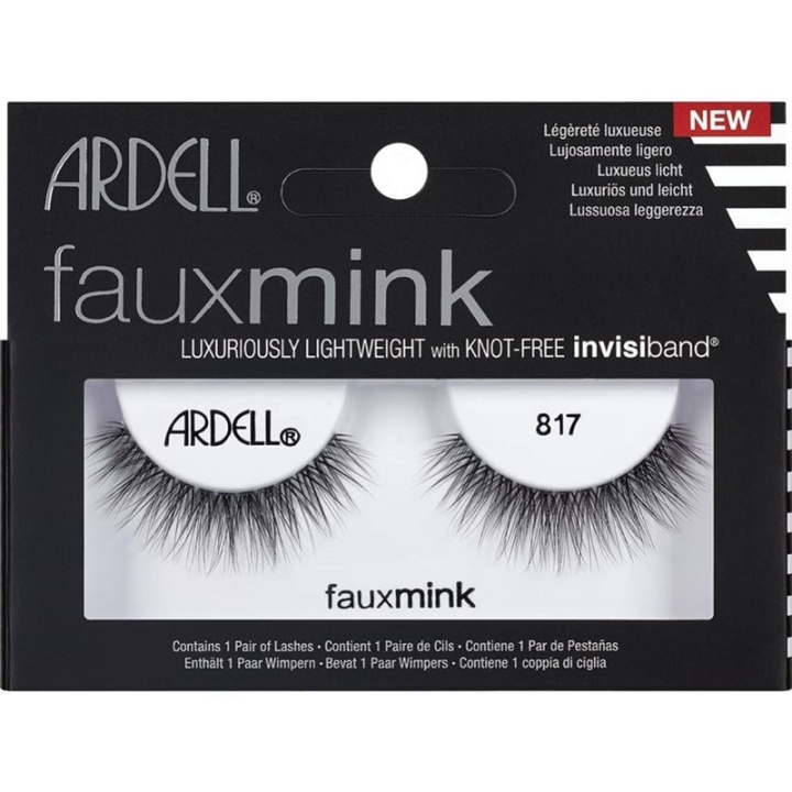 Ardell Faux Mink 817 i gruppen SKÖNHET & HÄLSA / Makeup / Ögon & Ögonbryn / Lösögonfransar hos TP E-commerce Nordic AB (A10269)