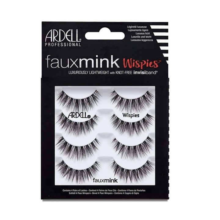 Ardell Faux Mink Wispies Multipack i gruppen SKÖNHET & HÄLSA / Makeup / Ögon & Ögonbryn / Lösögonfransar hos TP E-commerce Nordic AB (A10274)