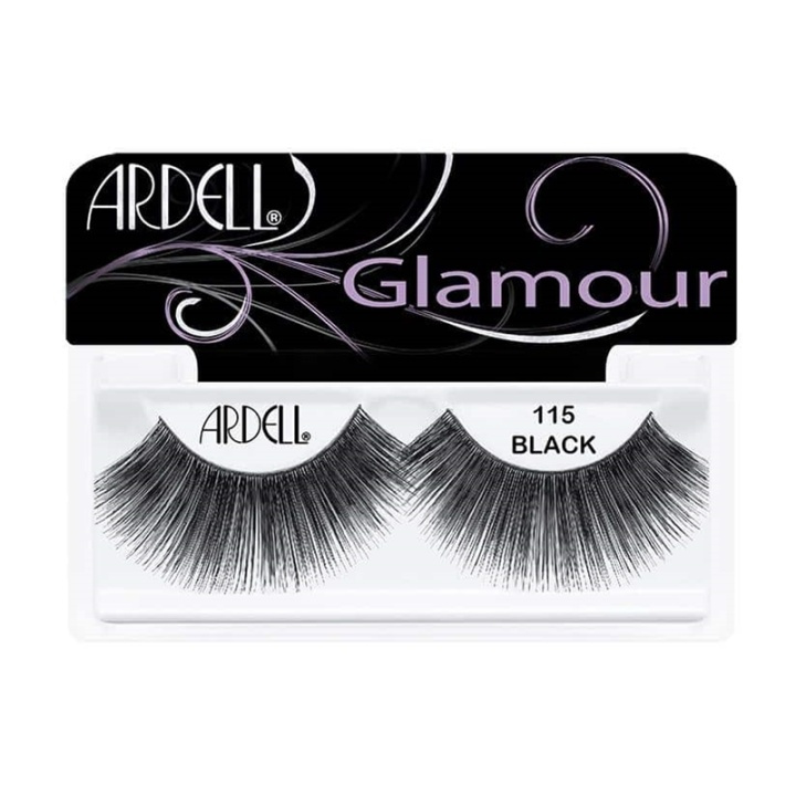 Ardell Glamour Lashes 115 Black i gruppen SKÖNHET & HÄLSA / Makeup / Ögon & Ögonbryn / Lösögonfransar hos TP E-commerce Nordic AB (A10283)