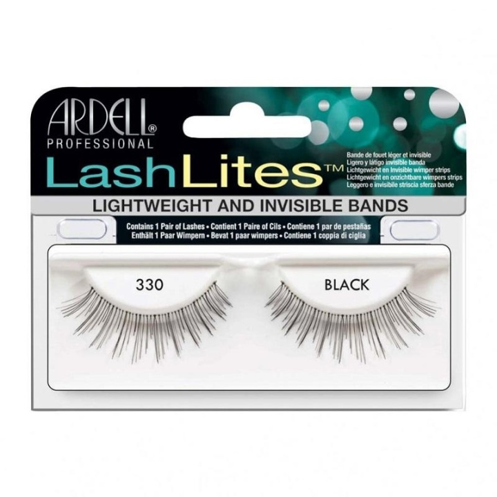 Ardell Lash Lites 330 Black i gruppen SKÖNHET & HÄLSA / Makeup / Ögon & Ögonbryn / Lösögonfransar hos TP E-commerce Nordic AB (A10292)