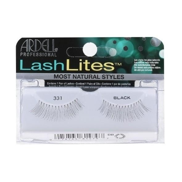 Ardell Lash Lites 331 Black i gruppen SKÖNHET & HÄLSA / Makeup / Ögon & Ögonbryn / Lösögonfransar hos TP E-commerce Nordic AB (A10293)