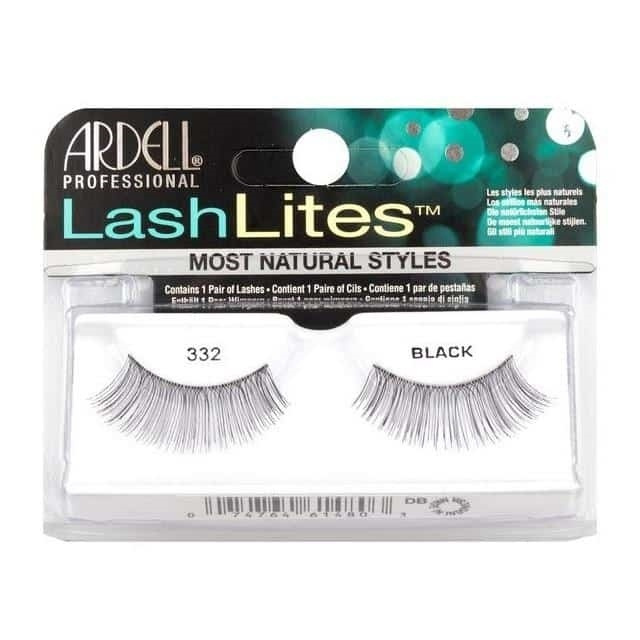 Ardell Lash Lites 332 Black i gruppen SKÖNHET & HÄLSA / Makeup / Ögon & Ögonbryn / Lösögonfransar hos TP E-commerce Nordic AB (A10294)