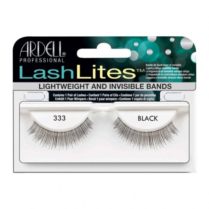 Ardell Lash Lites 333 Black i gruppen SKÖNHET & HÄLSA / Makeup / Ögon & Ögonbryn / Lösögonfransar hos TP E-commerce Nordic AB (A10295)