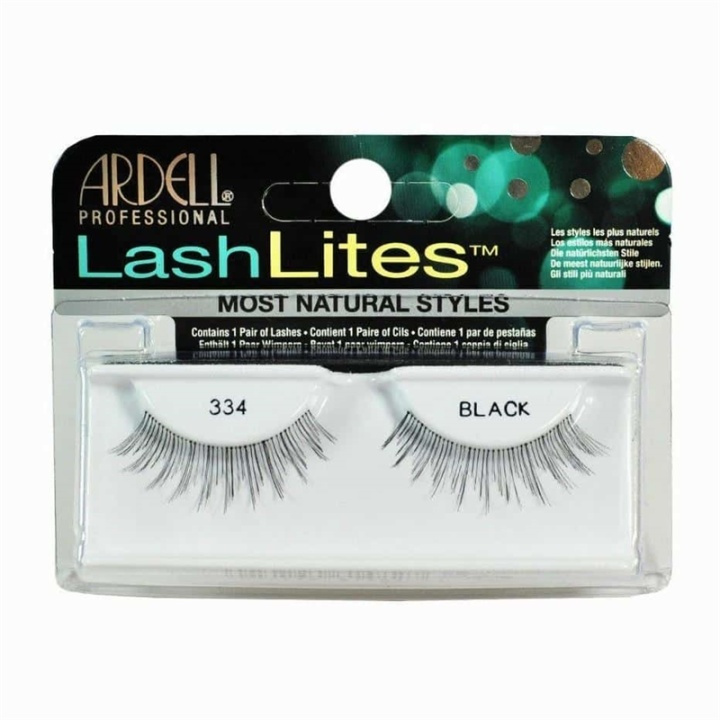 Ardell Lash Lites 334 Black i gruppen SKÖNHET & HÄLSA / Makeup / Ögon & Ögonbryn / Lösögonfransar hos TP E-commerce Nordic AB (A10296)